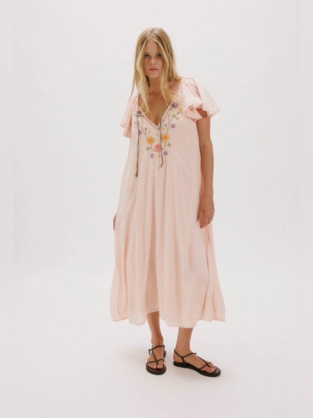 Free People Savannah Rose Midi Dress - Picture 4 of 4